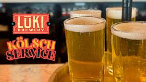 Kölsch Service at LUKI Brewery!