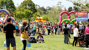 EGGstravaganza, April 19, 2025. Saturday, April 19, 2025 10 a.m. to 1 p.m. Poinsettia Community Park