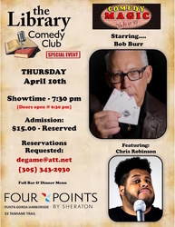 The Library Comedy Club Show