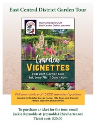 ECD Garden Tour "Garden Vignettes", Saturday, June 7, 2025