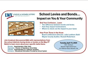 School Levies and Bonds... Impact on You & Your Community