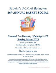 St. John’s UCC Basket Social