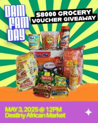 DAM FAM DAY: $8000 Grocery Voucher Giveaway