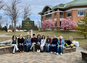 Veterans Memorial Home Garden Cleanup