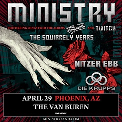 Ministry with Nitzer Ebb & Die Krupps