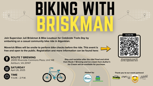 Biking with Briskman: Algonkian Community Bike Ride