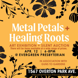 METAL PETALS + HEALING ROOTS | Art Exhibition & Silent Auction