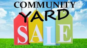 Community yard, craft, vendor sale