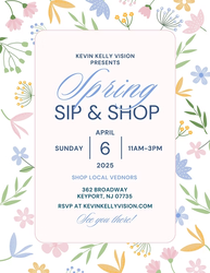 Spring Sip and Shop