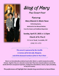 Sing of Mary - Free Event