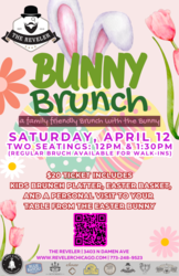 Brunch with the Easter Bunny at The Reveler
