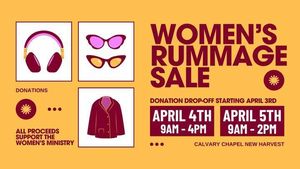 Rummage Sale at Calvary New Harvest