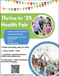 Thrive in '25 Health Fair: Where Busy Professionals Rediscover Balance