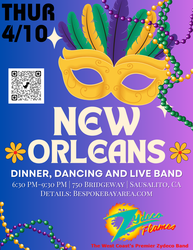 New Orleans Party with Live Music, Dinner and Dancing!