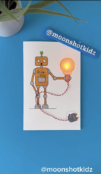 Free 1-hour STEM Arts & Crafts Workshop: Paper Electronics for Beginners of ALL AGES by Moonshotkidz