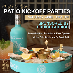 Snap Into Spring: Patio Kickoff Parties