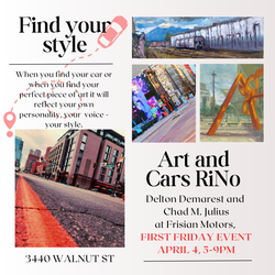 Arts & Cars in RiNo with Chad Julius and Delton Demarest