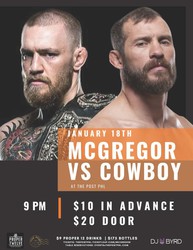 McGregor vs. Cowboy @ The Post