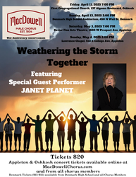 Weathering the Storm Together - April 13, 2025 High School Auditorium, Denmark - MMC - JANET PLANET