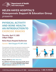 Physical Activity and Bone Health: An Introduction to Exercise Snacks