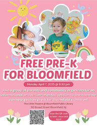 Community Event: Bringing Free Preschool to Bloomfield