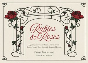 Rubies & Roses-A 40th Anniversary Celebration