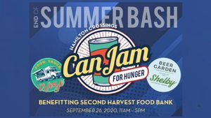 Can Jam For Hunger Benefitting Second Harvest Food Band