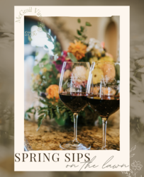 Spring Sips on the Lawn