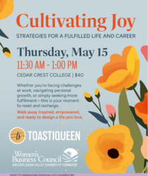Cultivating Joy: How to Fulfill a Life & Career with ToastiQueen and the Women's Business Council