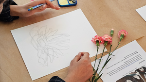 Free Art Workshop: Flower Painting
