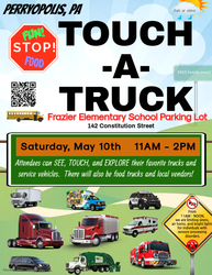 Touch-A-Truck at Frazier Elementary School