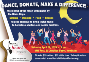 Music with Heart Annual Fundraiser and Concert, Saturday April 26