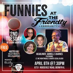 Funnies at the Friendly FREE Comedy Show