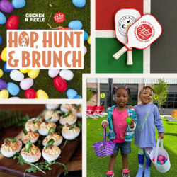 Chicken N Pickle/Vital Farms Hop, Hunt & Brunch Easter Egg Hunts & Events