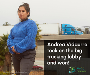 An Evening with Andrea Vidaurre: Voices for a Sustainable Tomorrow