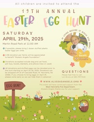 Alyssa's Angels 19th Annual Easter Egg Hunt