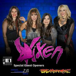 Cohoes Music Hall, Cohoes NY: VIXEN with special guest Bad Marriage