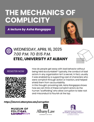 Asha Rangappa to Discuss Corruption and Complicity at University at Albany on April 16