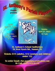 "She Loves Me" at St. Anthony's Nanuet