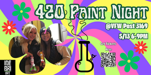Four Twenty Paint Night at VFW Post 3169