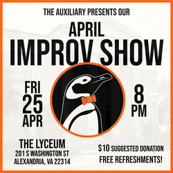 Improv Comedy Show with the Auxiliary