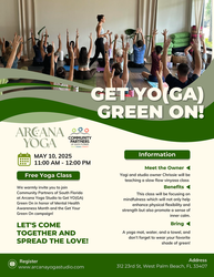 Get Yo(Ga) Green On!