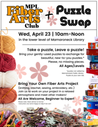Fiber Arts Club + Puzzle Swap