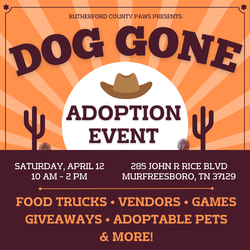 Dog Gone Adoption Event