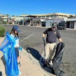 Scottsdale Fashion Square Joins Forces with Scottsdale Police for Earth Month Community Clean-up
