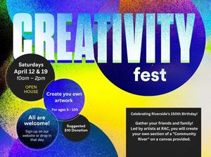 Riverside Arts Center's Creativity Fest