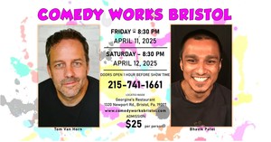 Friday & Saturday Night Laughs in Bristol at 8:30 PM