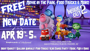 FREE N Phoenix Outdoor Movie, Food Trucks & More! Sat April 19th