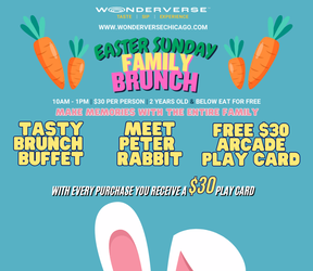 Celebrate Easter with Wonderverse: Easter Sunday Family Brunch!