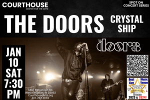 The Doors – Crystal Ship 1/10 SAT 7:30pm